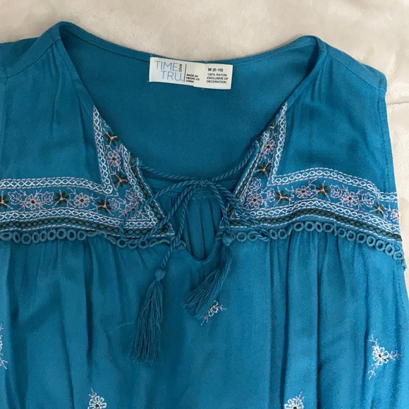 Teal dress - Picture 3 of 5